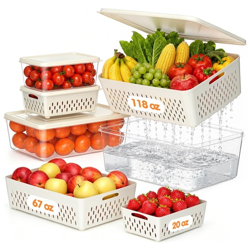 Fruit storage containers - fruit,