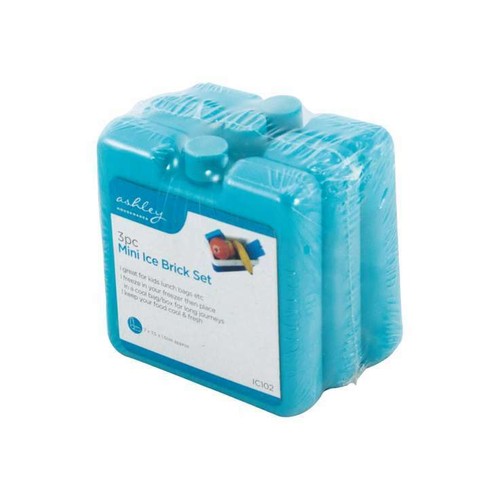 Mini ice pack block bricks - 3x,